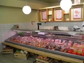banco refrigerato per latticini