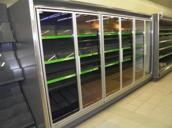 scaffale refrigerato ventilato